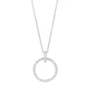 Trend-Halskette 45 cm - Sterlingsilber - Zirkonia